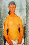 Amedeo Modigliani Elvira painting